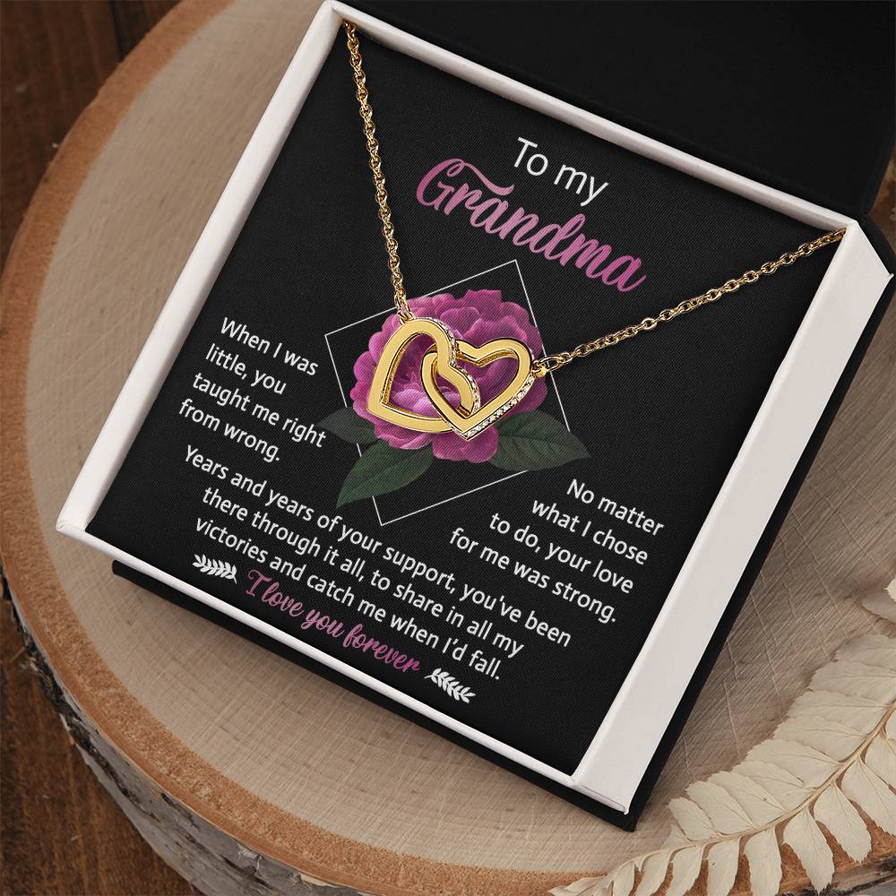 Necklace Gift For Grandma - Love For Me