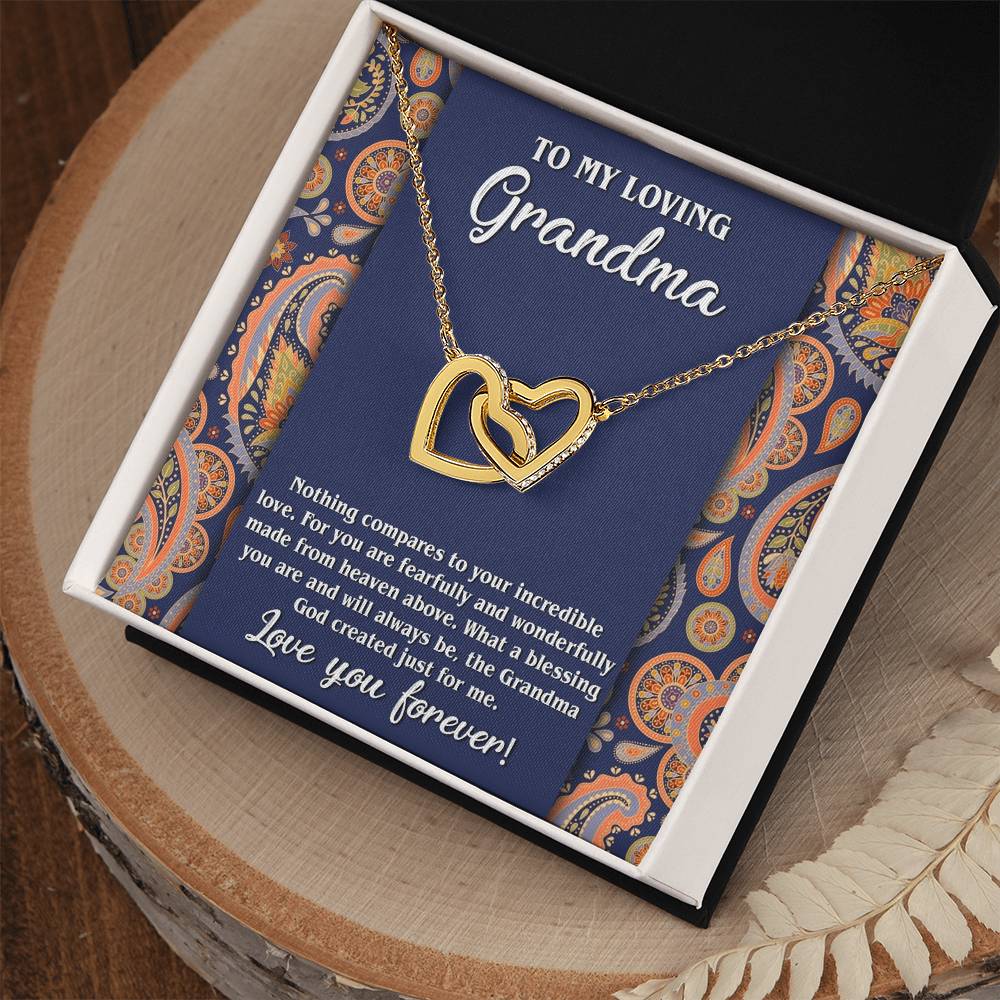 Necklace Gift For Grandma - Just For Me