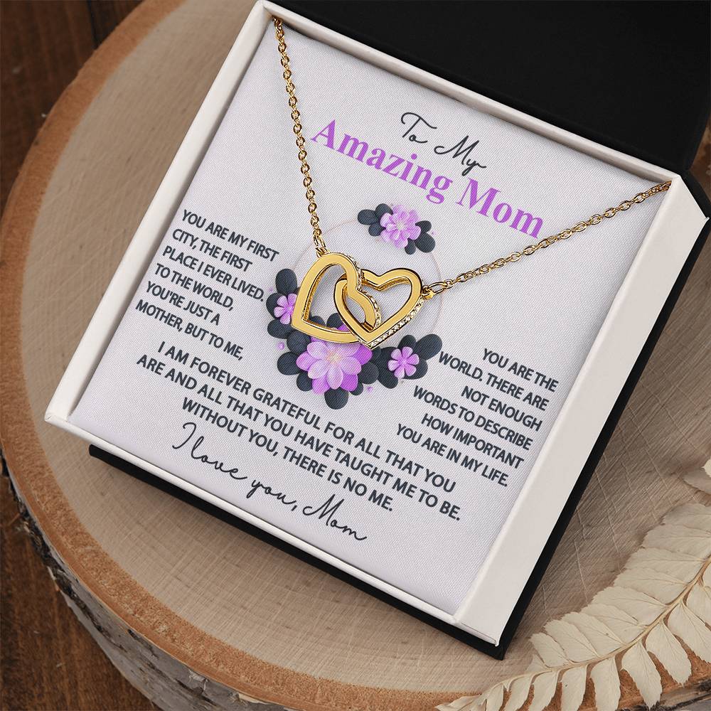 Necklace Gift For Mom - Forever Grateful