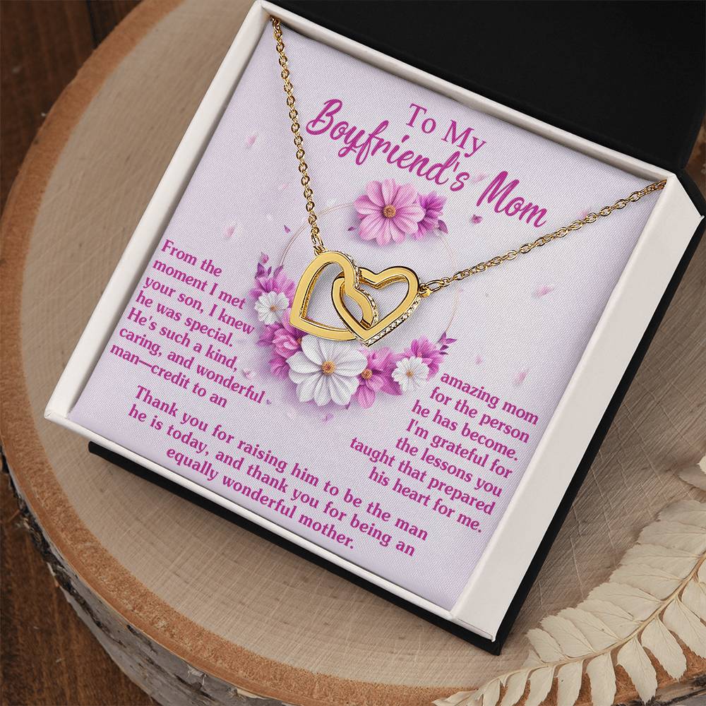 Necklace Gift For Boyfriend's Mom - Wonderful Mother