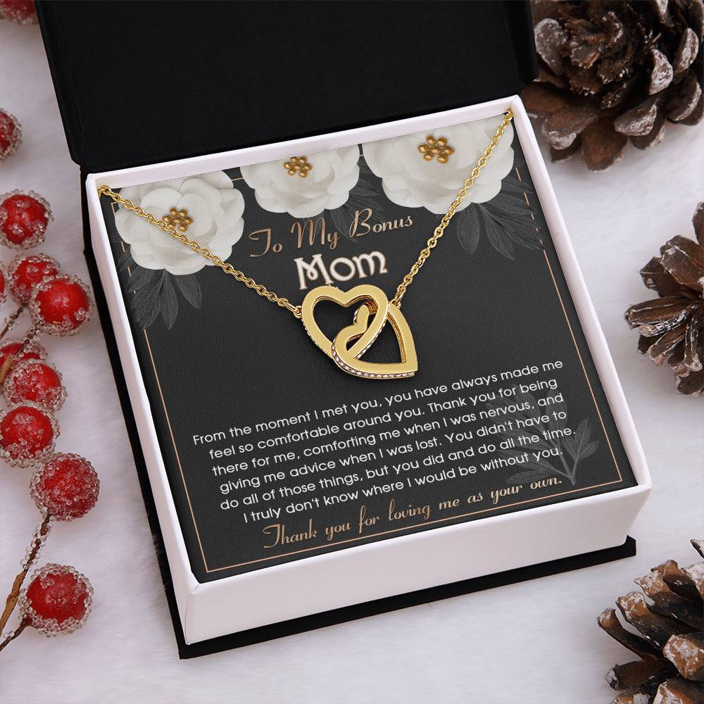 Necklace Gift For Bonus Mom - All The Time