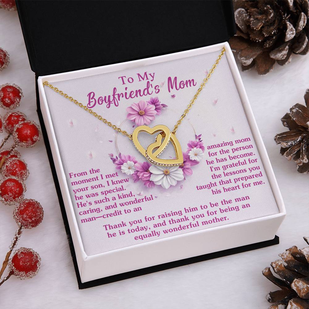 Necklace Gift For Boyfriend's Mom - Wonderful Mother