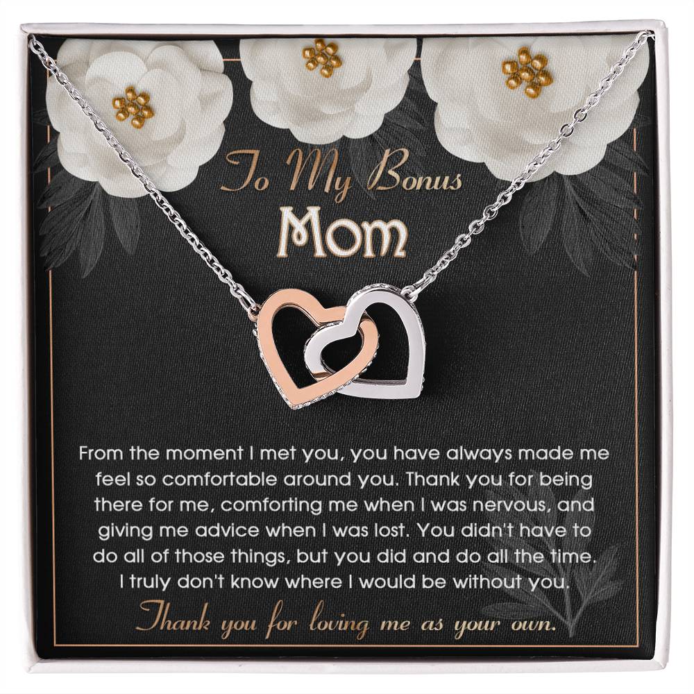 Necklace Gift For Bonus Mom - All The Time