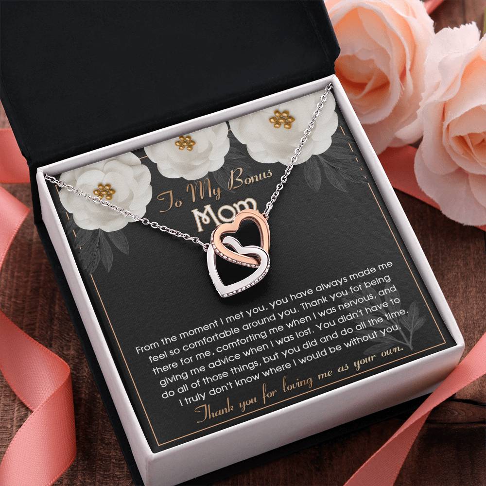 Necklace Gift For Bonus Mom - All The Time