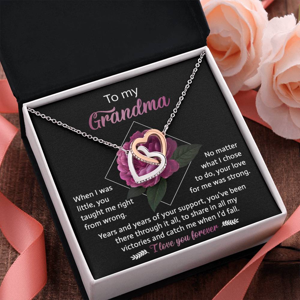 Necklace Gift For Grandma - Love For Me