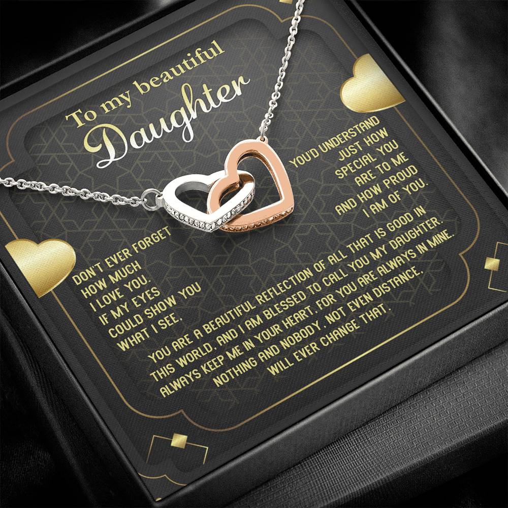 Necklace Gift For Daughter - Beautiful Reflection