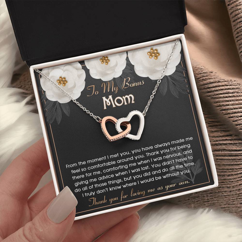 Necklace Gift For Bonus Mom - All The Time