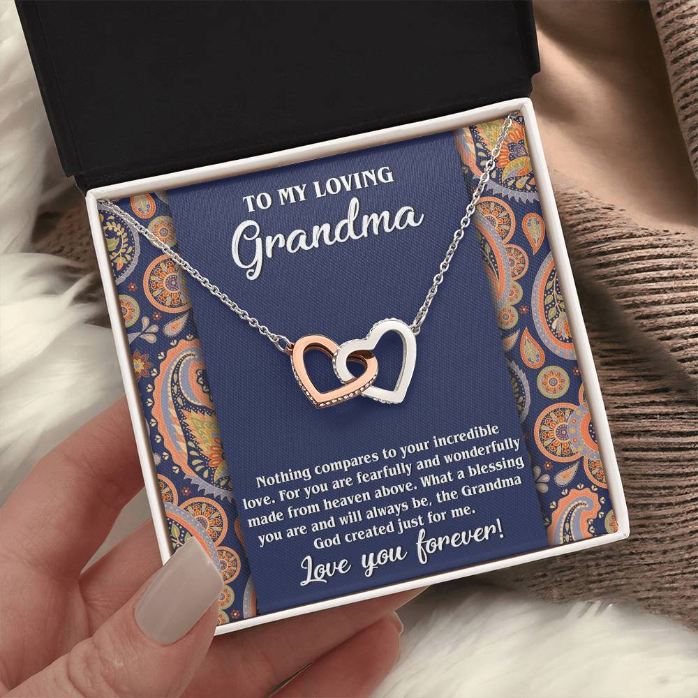 Necklace Gift For Grandma - Just For Me