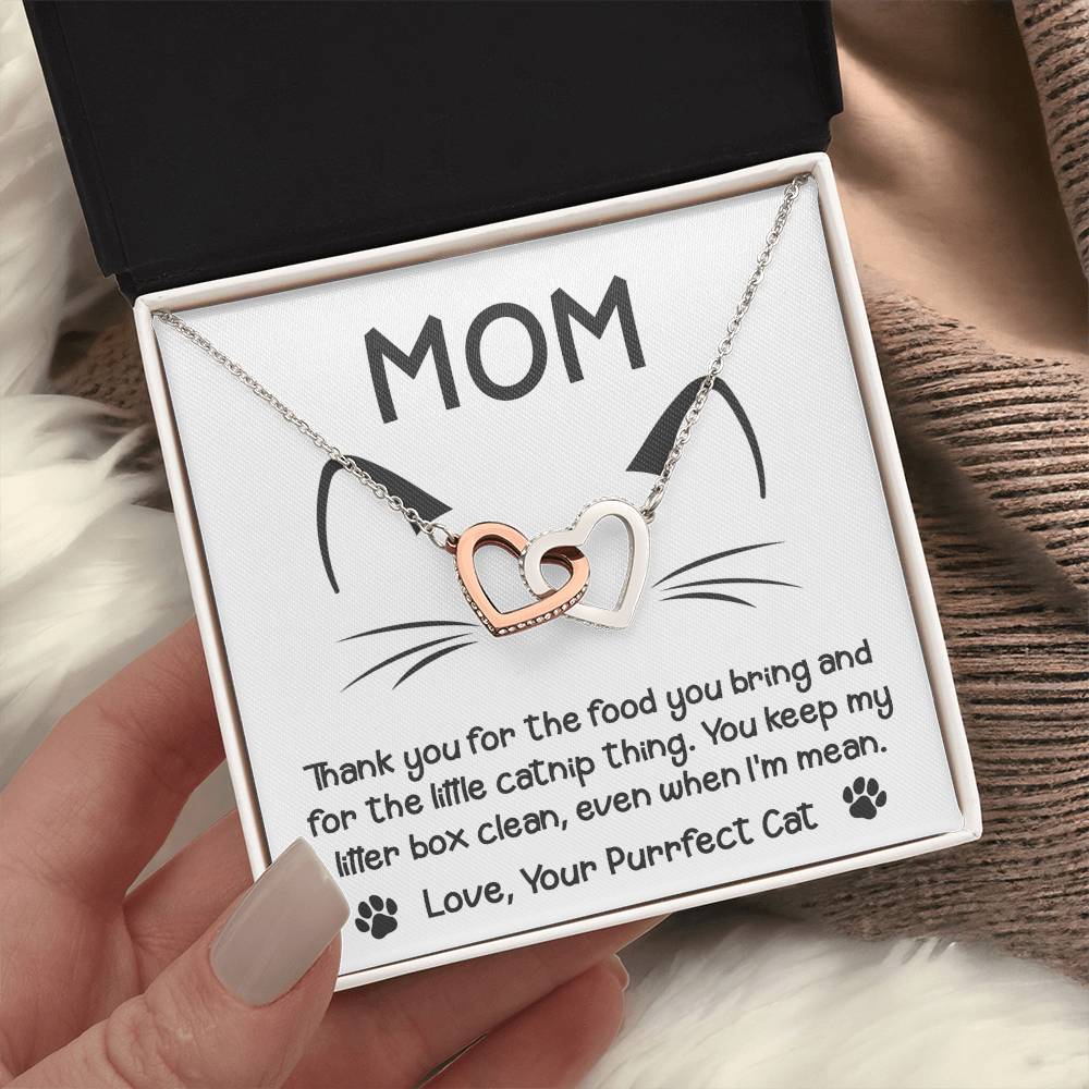 Necklace Gift For Cat Mom - When I'm Mean