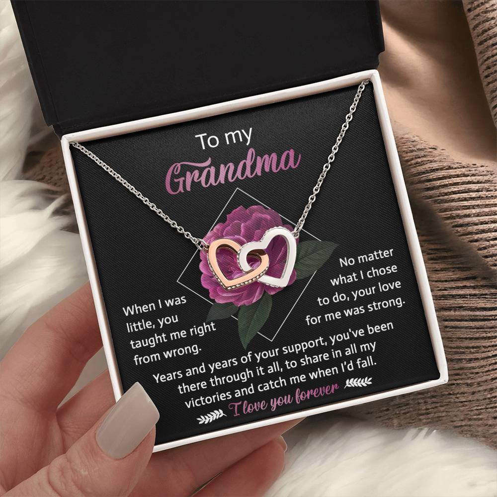 Necklace Gift For Grandma - Love For Me