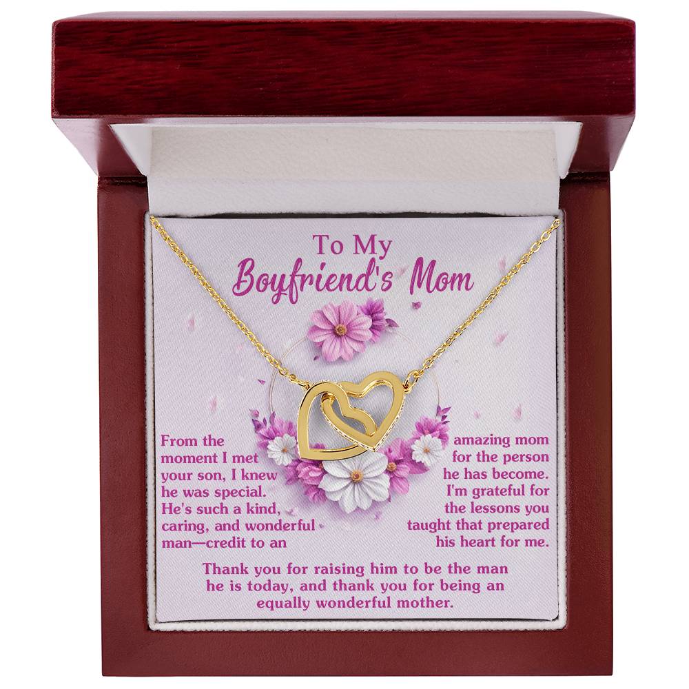 Necklace Gift For Boyfriend's Mom - Wonderful Mother