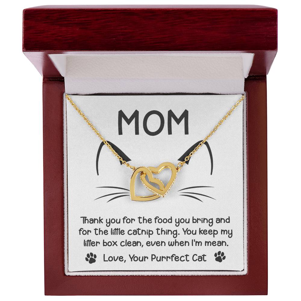 Necklace Gift For Cat Mom - When I'm Mean