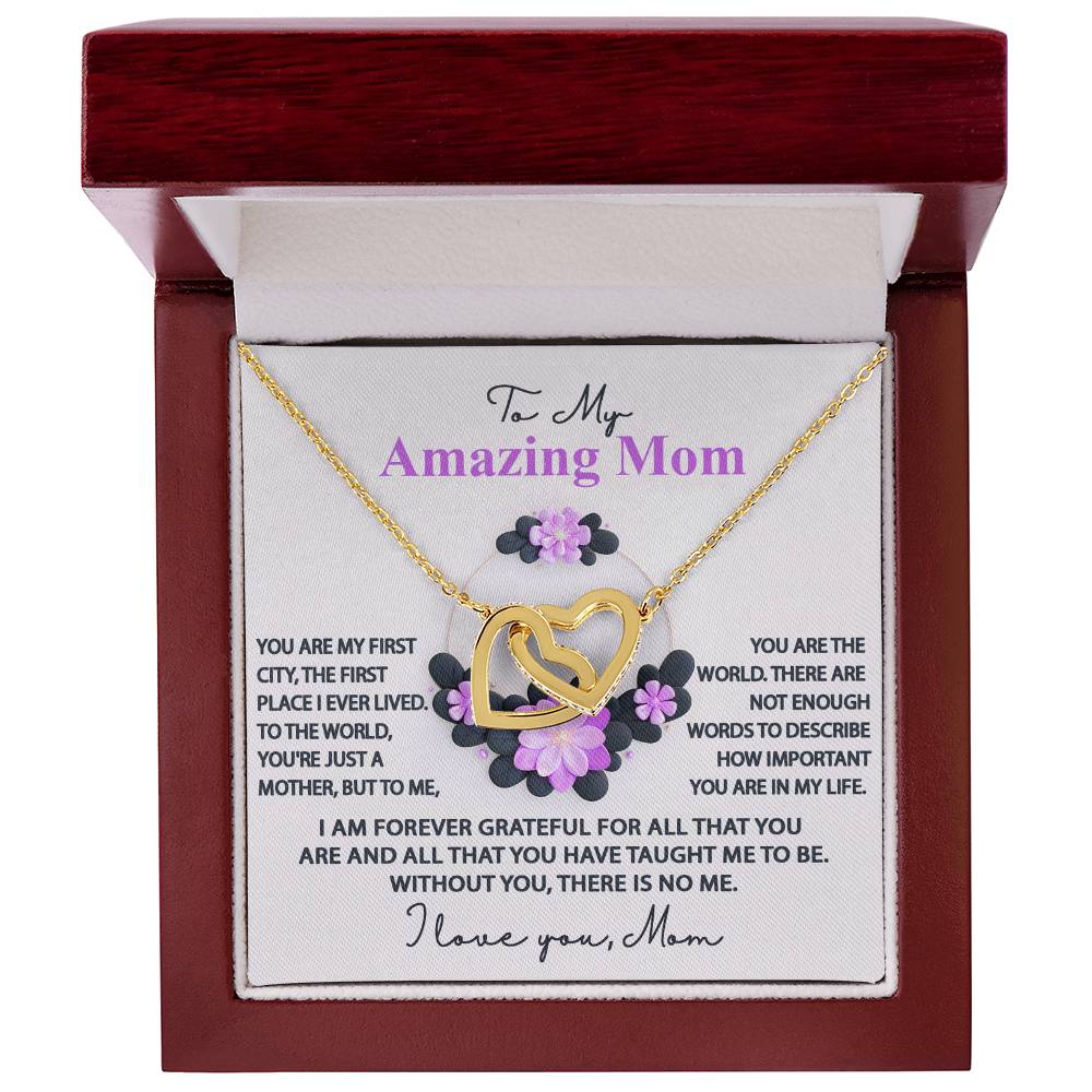 Necklace Gift For Mom - Forever Grateful