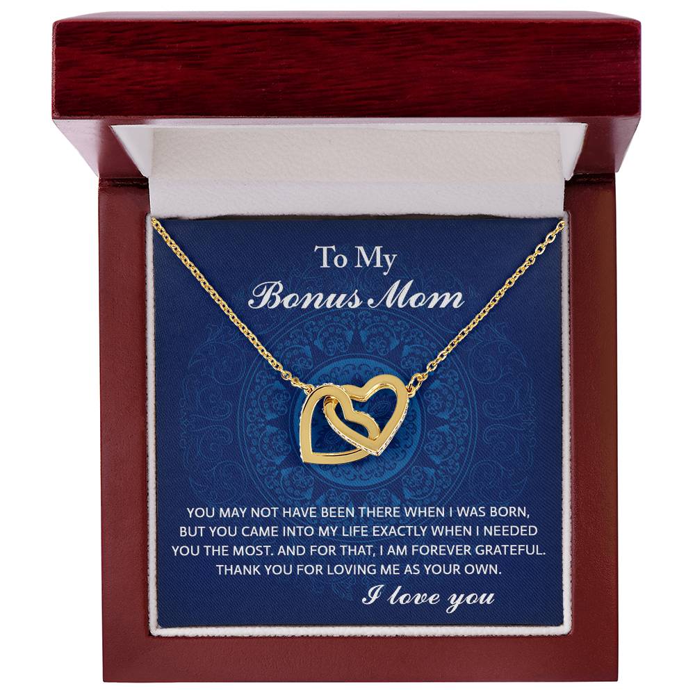 Necklace Gift For Bonus Mom - I Needed You