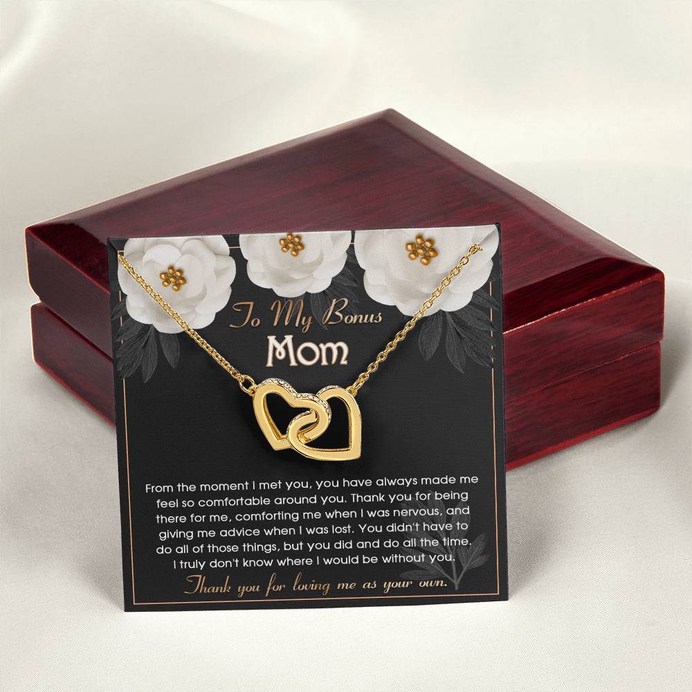 Necklace Gift For Bonus Mom - All The Time
