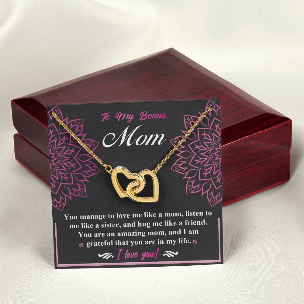 Necklace Gift For Bonus Mom - An Amazing Mom