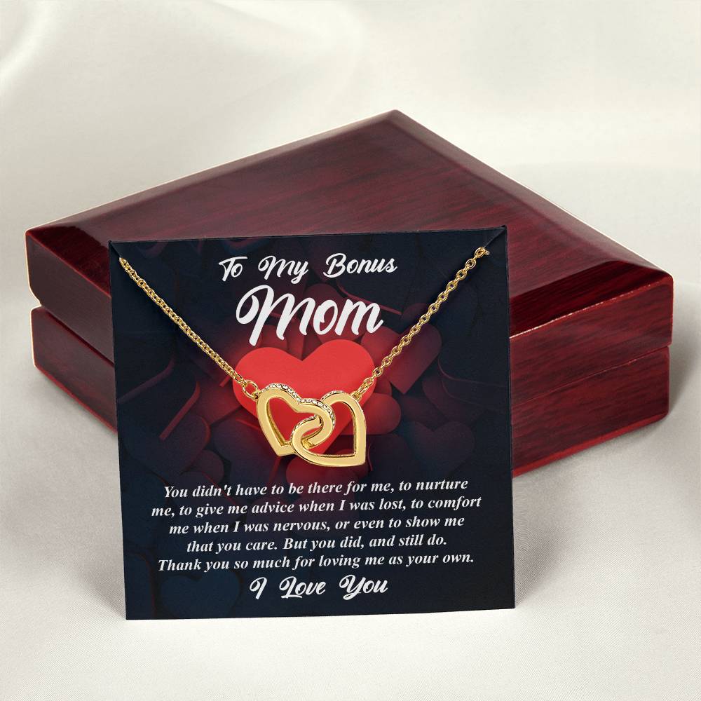 Necklace Gift For Bonus Mom - That You Care