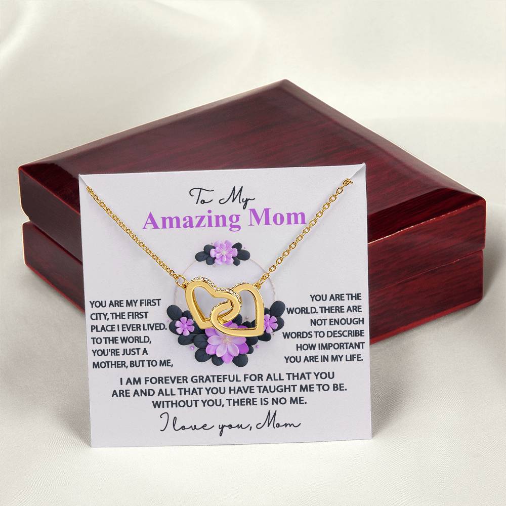 Necklace Gift For Mom - Forever Grateful