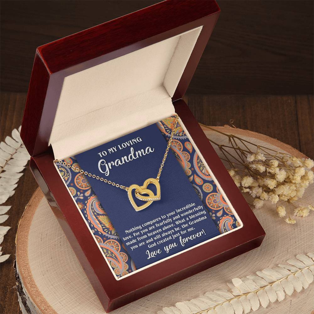 Necklace Gift For Grandma - Just For Me