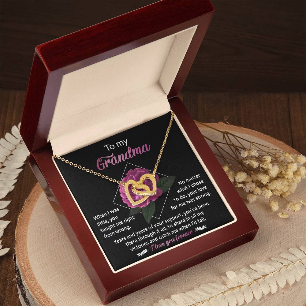 Necklace Gift For Grandma - Love For Me