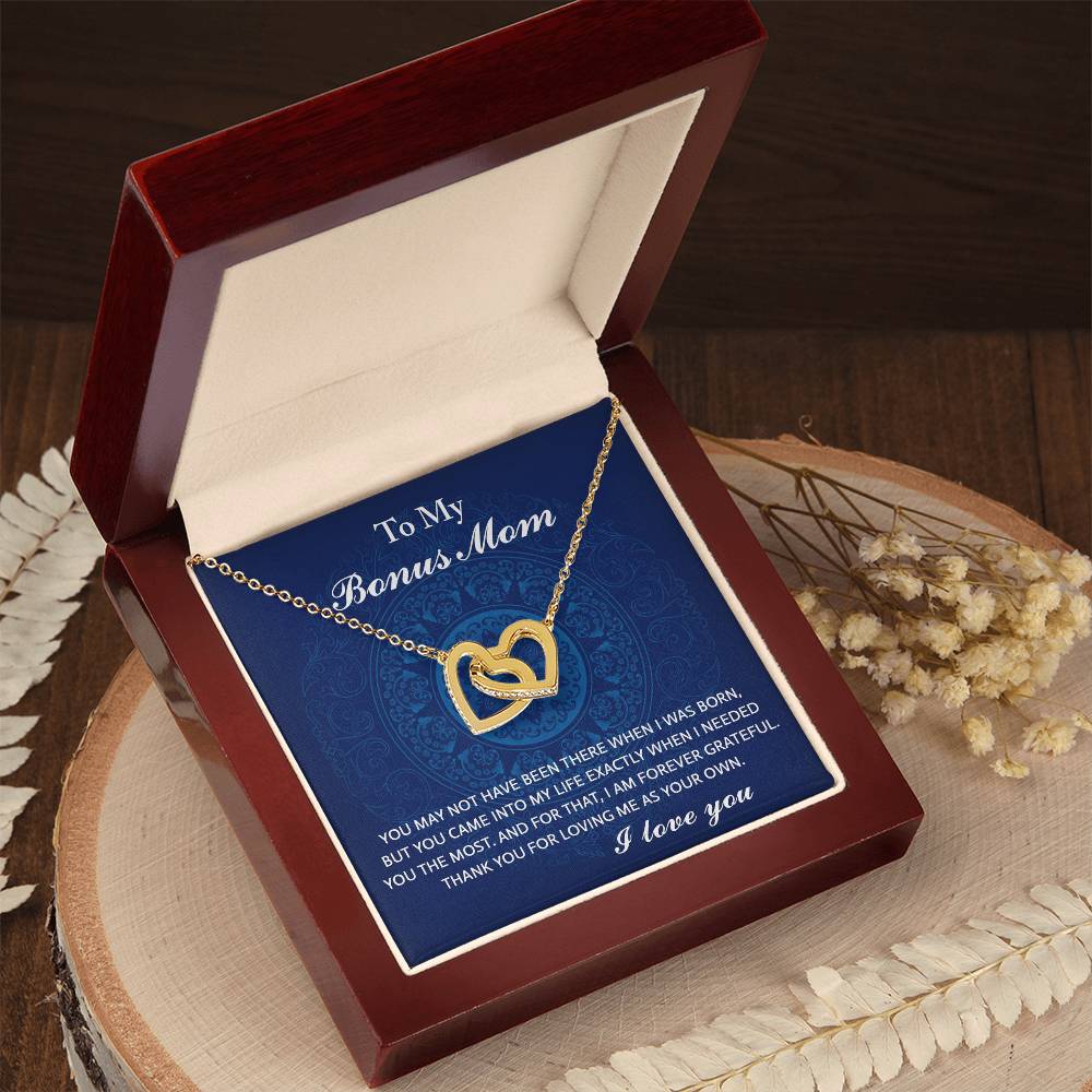 Necklace Gift For Bonus Mom - I Needed You