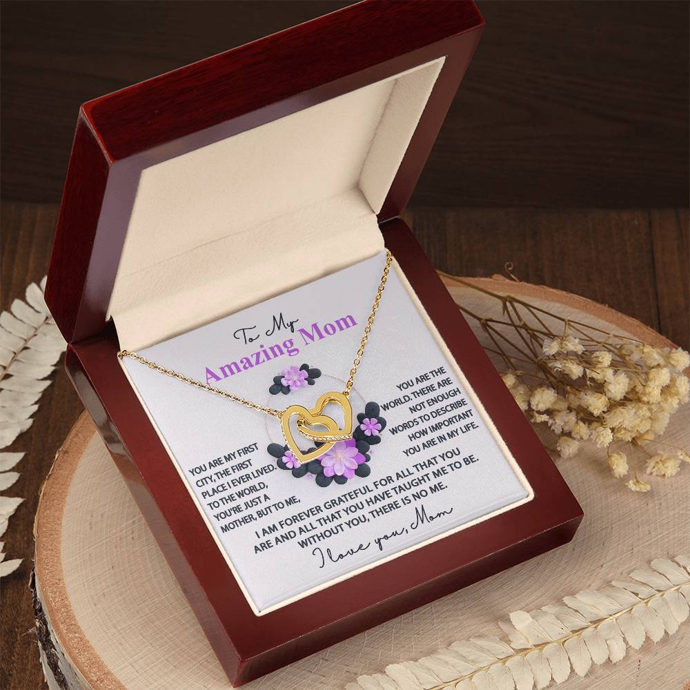 Necklace Gift For Mom - Forever Grateful