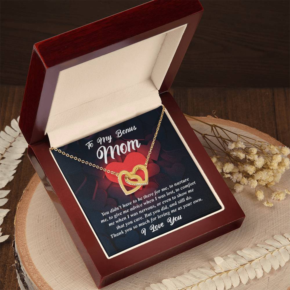 Necklace Gift For Bonus Mom - That You Care
