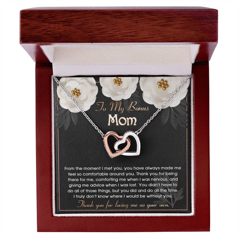 Necklace Gift For Bonus Mom - All The Time