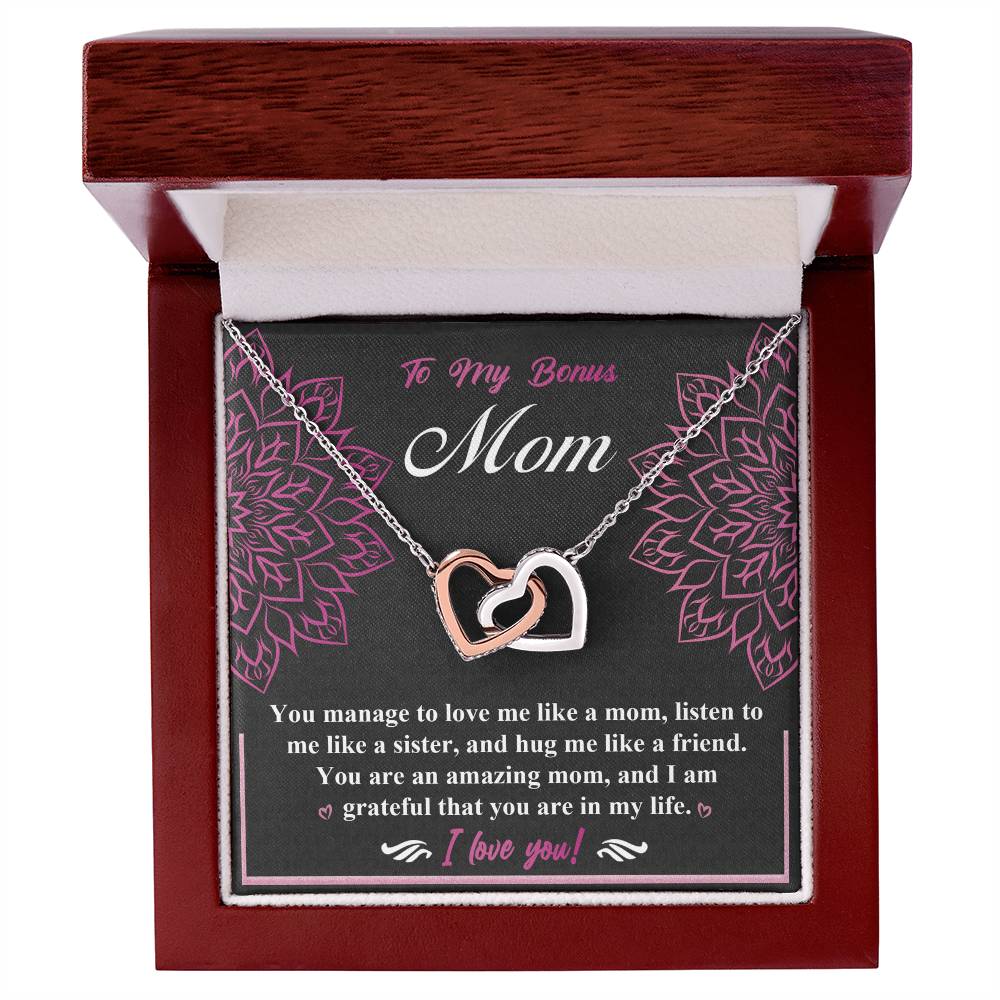 Necklace Gift For Bonus Mom - An Amazing Mom