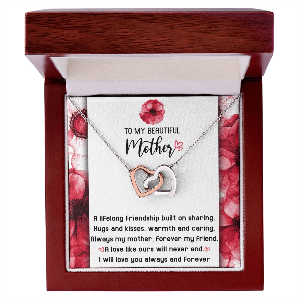 Necklace Gift For Mom - Will Never End