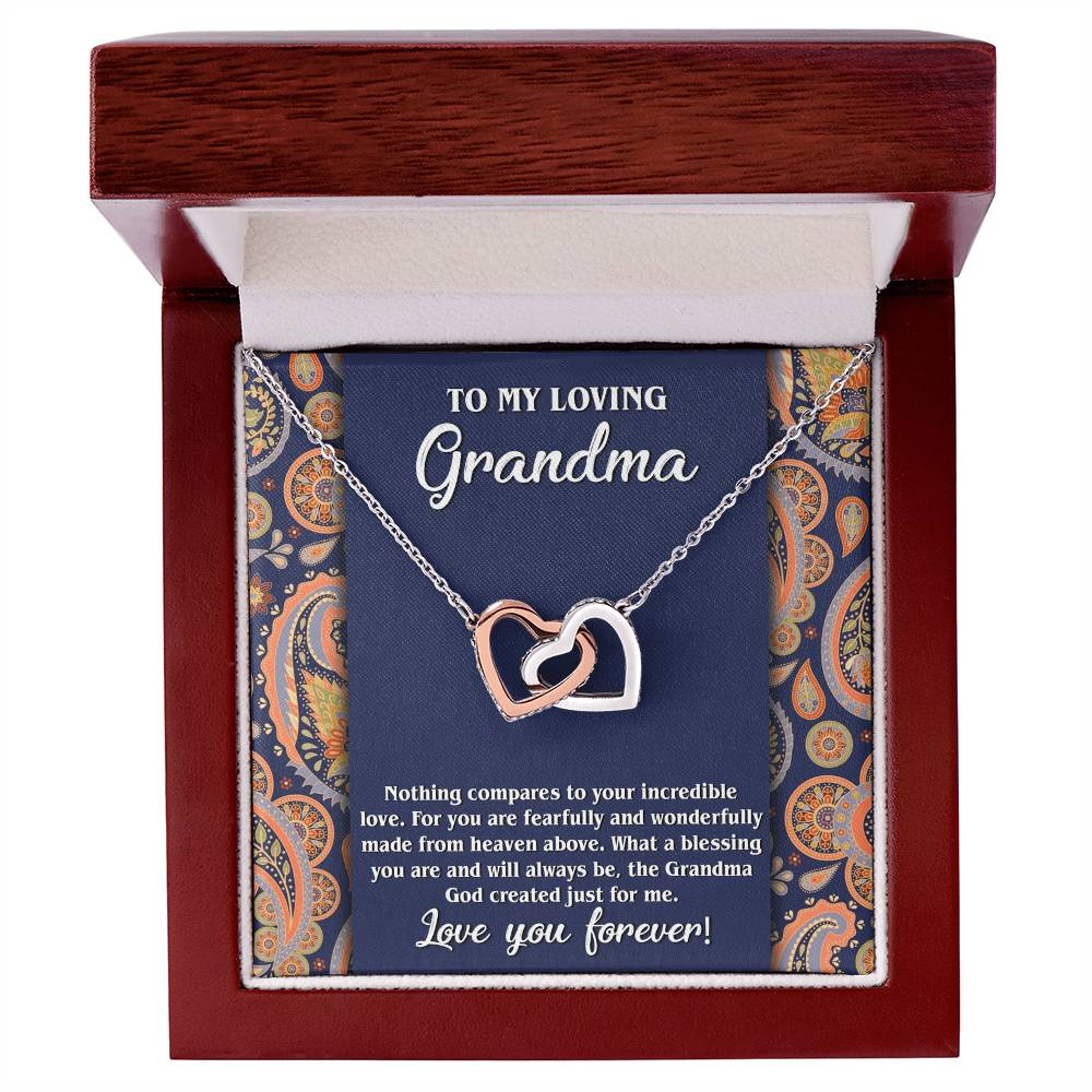 Necklace Gift For Grandma - Just For Me