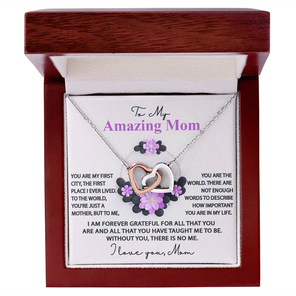 Necklace Gift For Mom - Forever Grateful