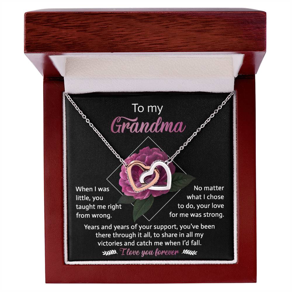Necklace Gift For Grandma - Love For Me
