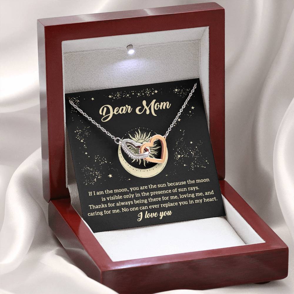 Necklace Gift For Mom - There For Me