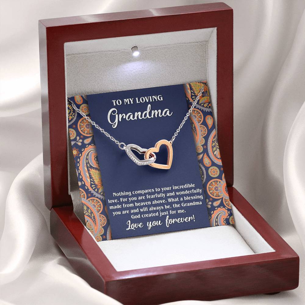 Necklace Gift For Grandma - Just For Me