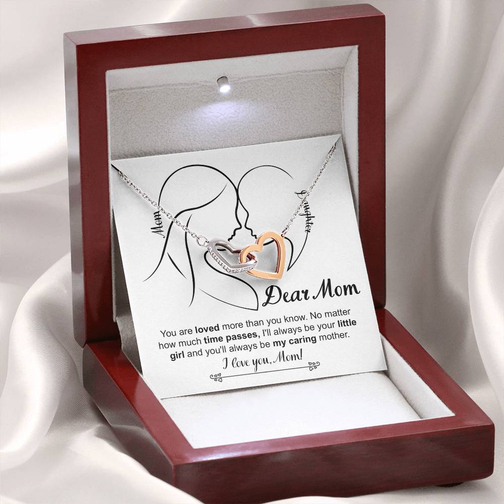 Necklace Gift For Mom From Daughter - Your Little Girl