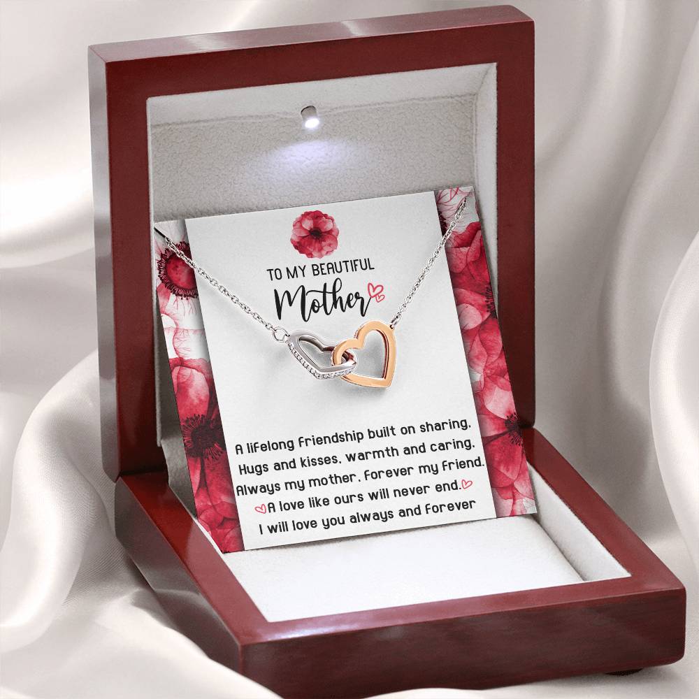 Necklace Gift For Mom - Will Never End