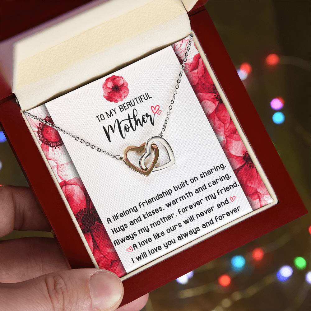 Necklace Gift For Mom - Will Never End