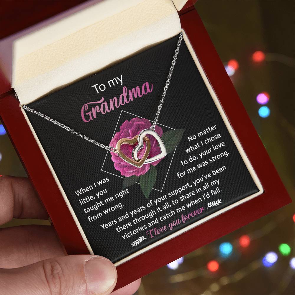Necklace Gift For Grandma - Love For Me