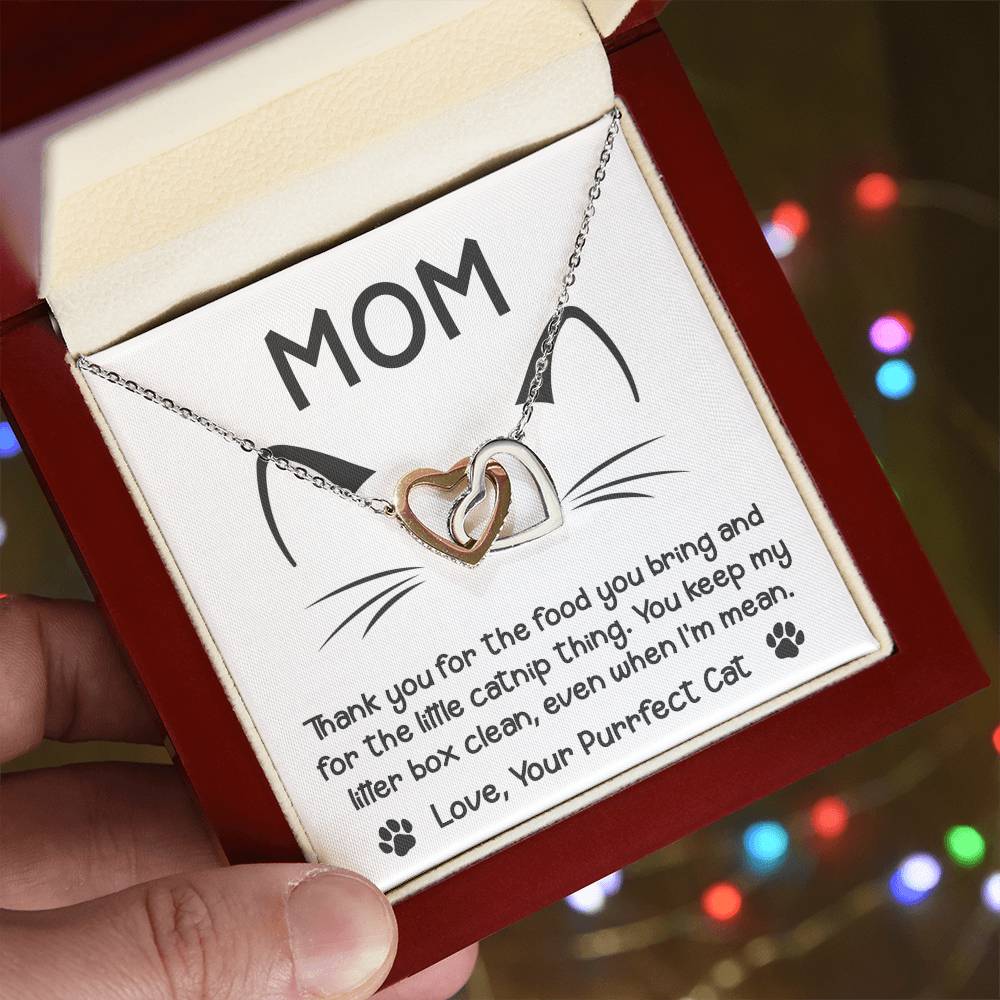 Necklace Gift For Cat Mom - When I'm Mean