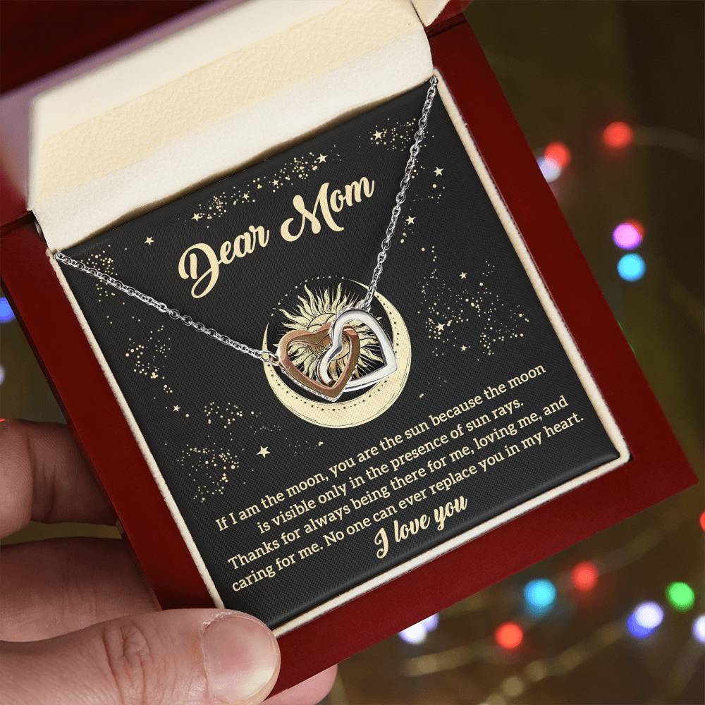 Necklace Gift For Mom - There For Me