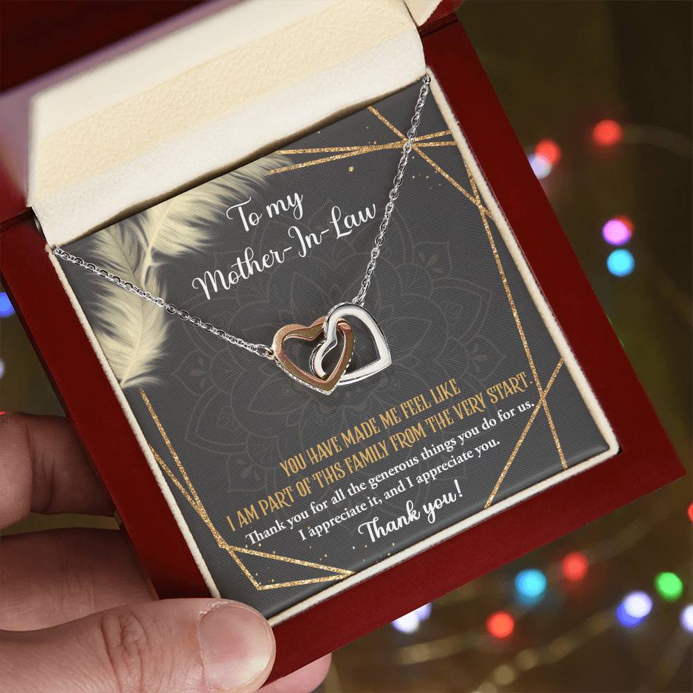 Necklace Gift For Mother In Law - Do For Us