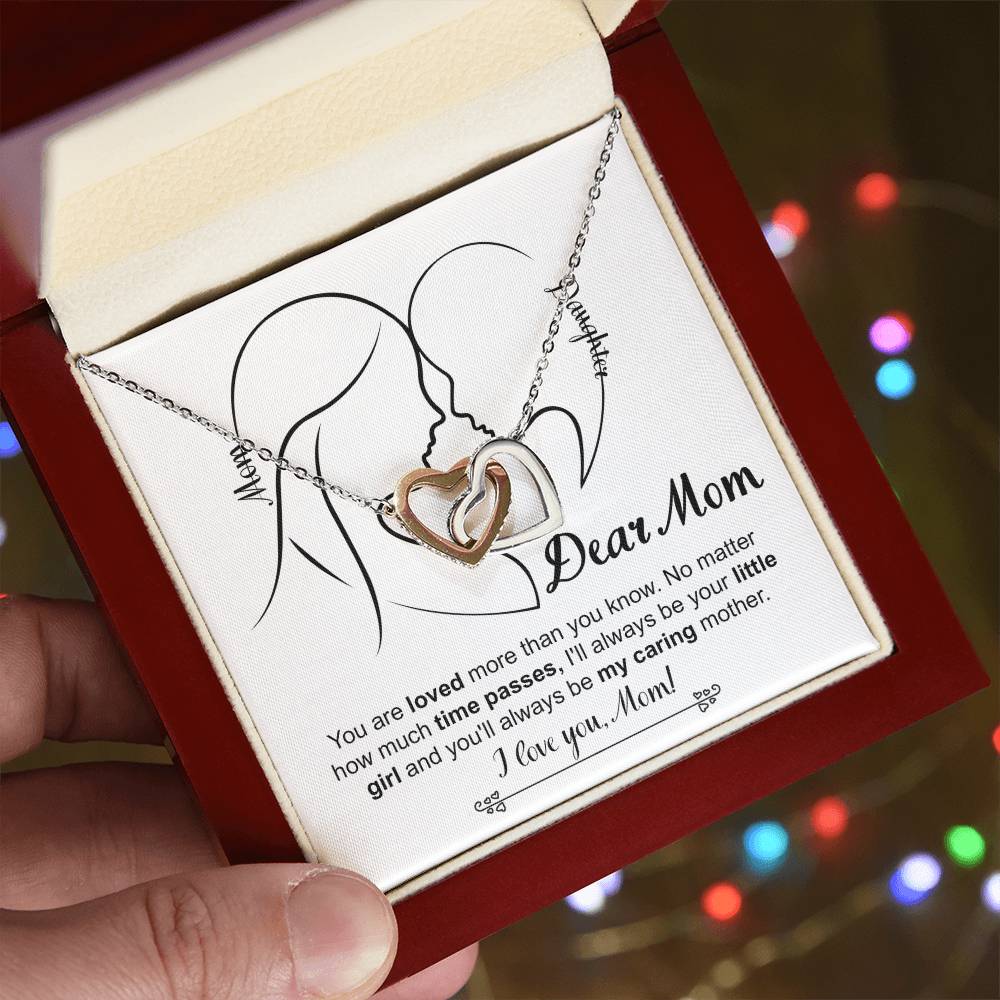 Necklace Gift For Mom From Daughter - Your Little Girl