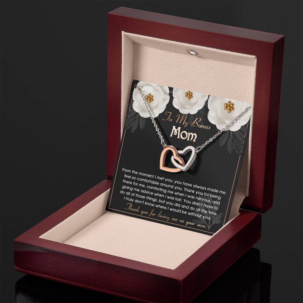 Necklace Gift For Bonus Mom - All The Time