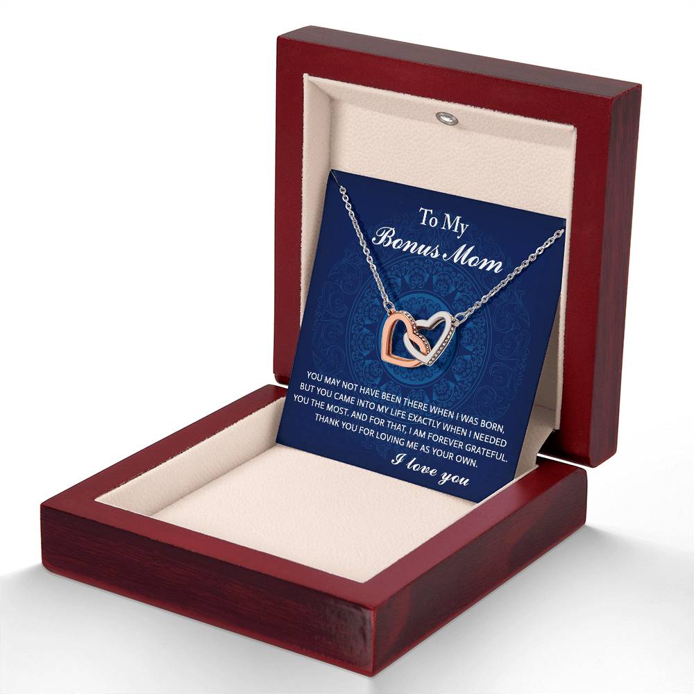 Necklace Gift For Bonus Mom - I Needed You