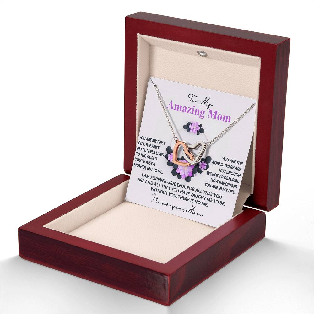 Necklace Gift For Mom - Forever Grateful