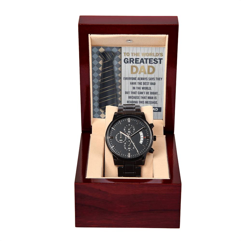 Metal Watch Gift For Dad - That Man