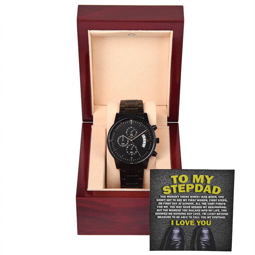Metal Watch Gift For Stepdad - Nothing But Love