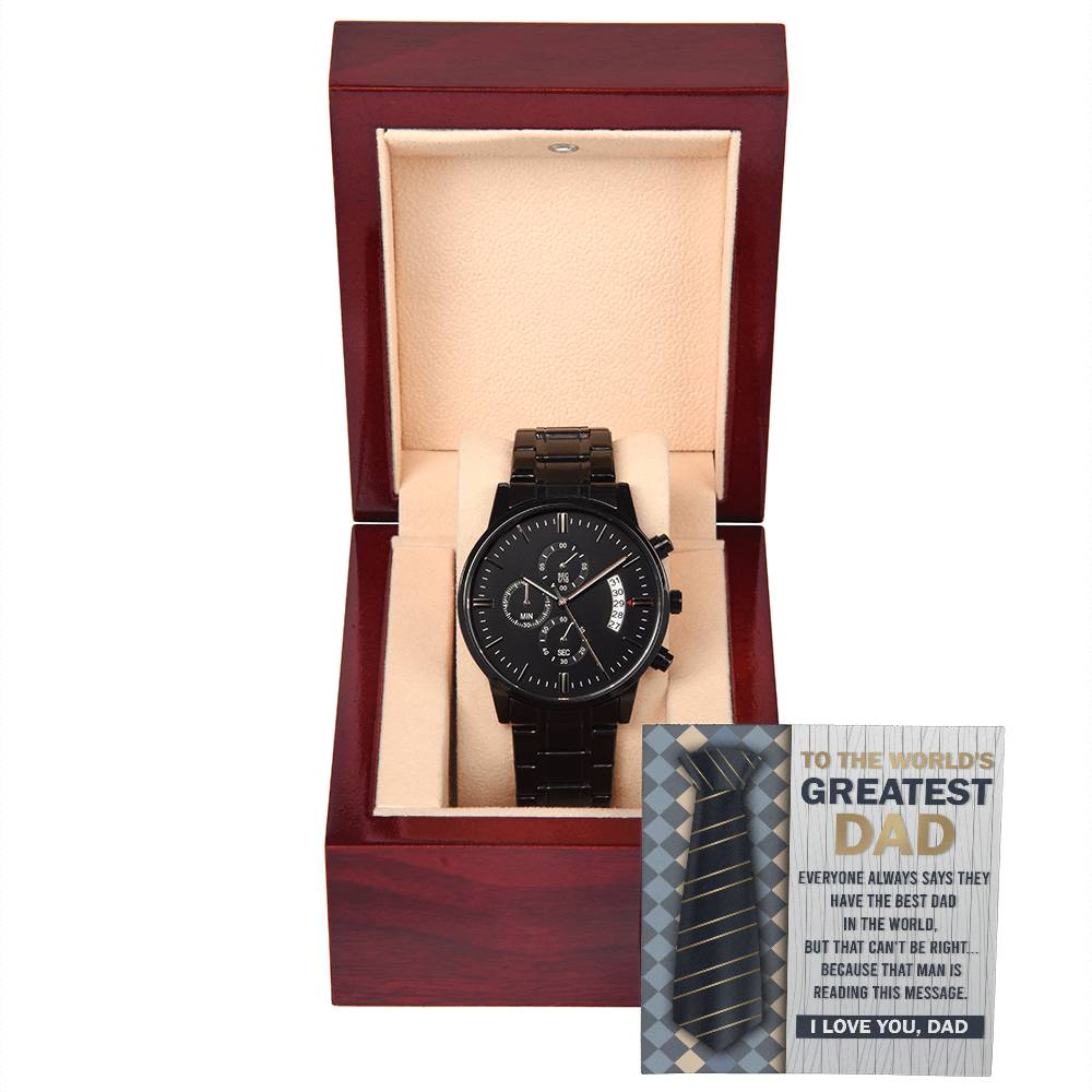 Metal Watch Gift For Dad - That Man