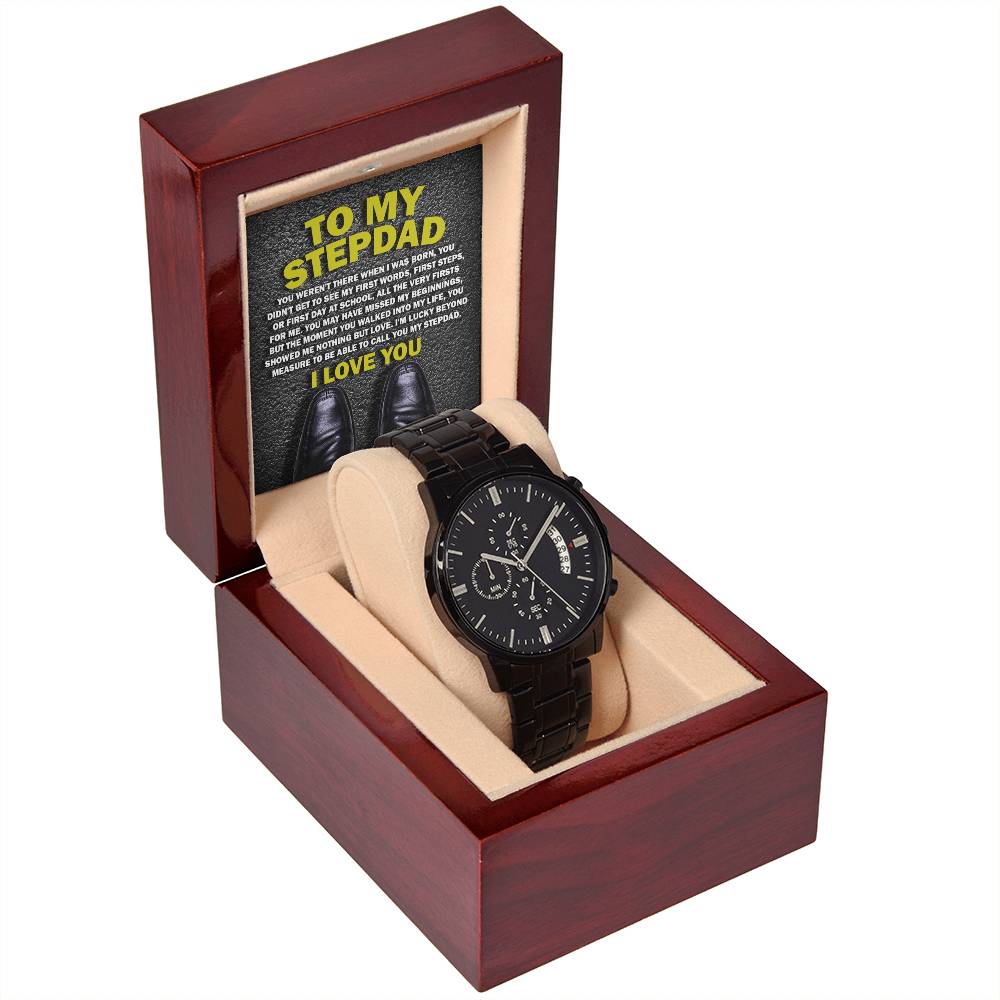 Metal Watch Gift For Stepdad - Nothing But Love